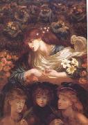 Dante Gabriel Rossetti The Blessed Damozel (mk28) USA oil painting artist